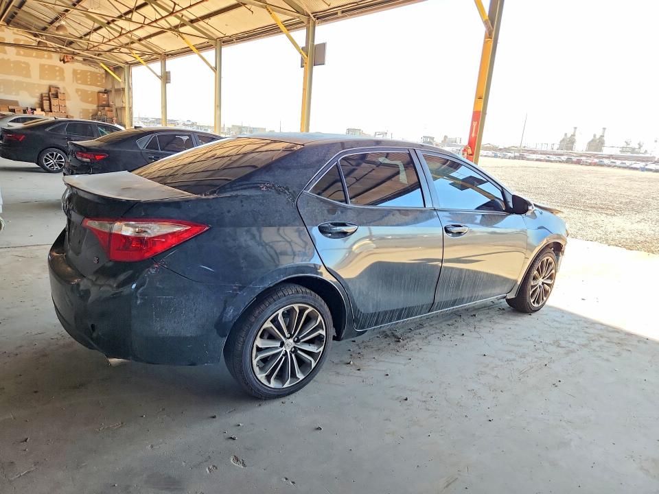 2016 Toyota Corolla VIN 5YFBURHE8GP407453 COPART salvage auction — FRONT END, Az - Cert Of Title - Salvage, sold $1,800 on 2026-07-29 (photo 3)