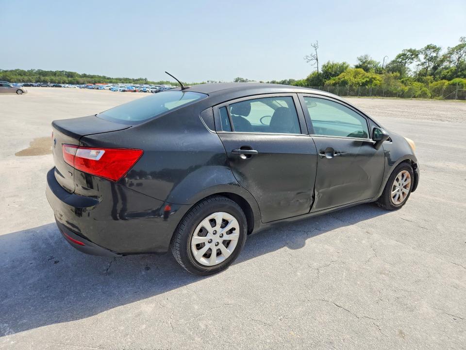 2015 Kia Rio VIN KNADM4A30F6487225 COPART salvage auction — FRONT END, Fl - Certificate Of Title (P), sold $225 on 2026-07-29 (photo 3)