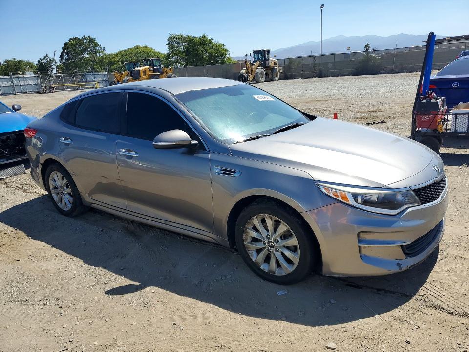 2016 Kia Optima VIN 5XXGT4L30GG002391 COPART salvage auction — SIDE, Ca - Dis/Dlr/Exp Only Clean Title, sold $1,050 on 2026-07-28 (photo 4)
