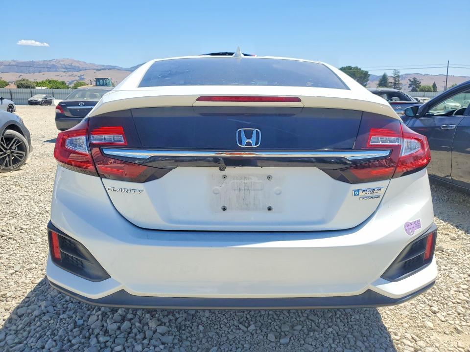 2018 Honda Clarity VIN JHMZC5F32JC009374 COPART salvage auction — FRONT END, CA - SALVAGE CERTIFICATE, sold $500 on 2026-07-23 (photo 6)