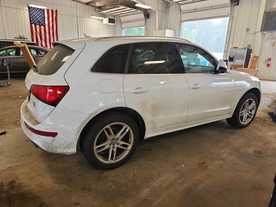 2013 Audi Q5 VIN WA1DGAFP1DA033297 COPART salvage auction — FRONT END, Mn - Certificate Of Title, sold $2,000 on 2026-07-28 (photo 3)