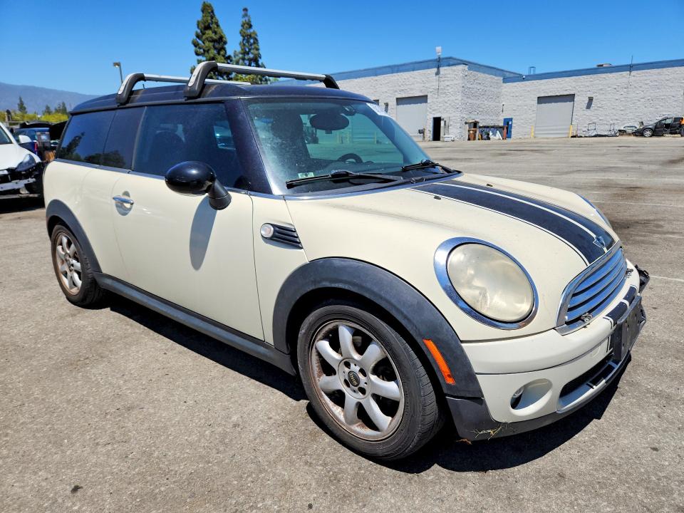 2009 Mini Cooper clubman VIN WMWML33569TX33163 COPART salvage auction — FRONT END, Ca - Dis/Dlr/Exp Only Clean Title, sold $250 on 2026-07-14 (photo 4)