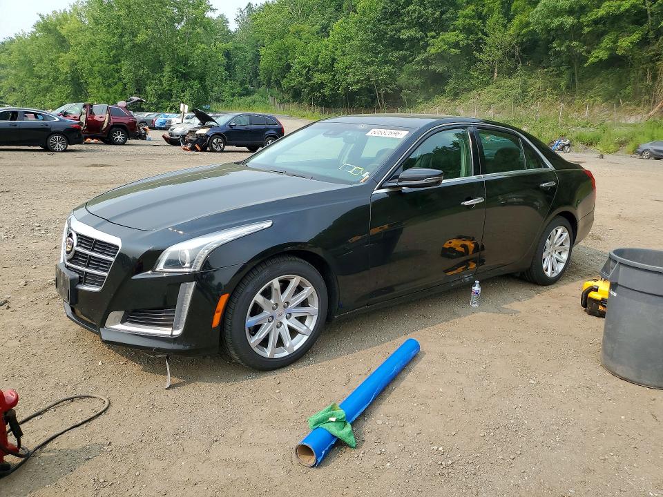 2014 Cadillac Cts VIN 1G6AX5S30E0127751 COPART salvage auction — WATER/FLOOD, Ny - Mv907A-Flood Salvage, sold $700 on 2026-08-21 (photo 1)