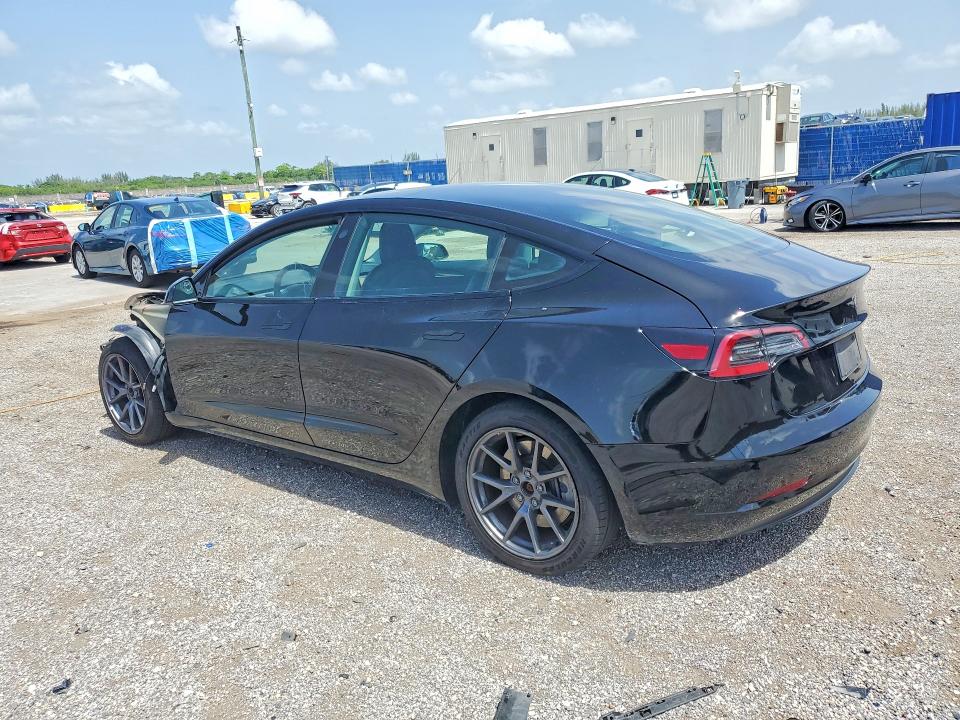 2023 Tesla Model 3 VIN 5YJ3E1EA0PF459479 COPART salvage auction — FRONT END, Fl - Certificate Of Title, sold $6,300 on 2026-07-22 (photo 2)