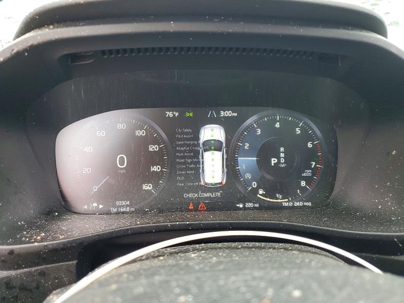 2019 Volvo Xc40 VIN YV4162UK0K2084545 COPART salvage auction — WATER/FLOOD, Ma - Cert Of Title-Salvage, sold $4,000 on 2026-08-12 (photo 9)