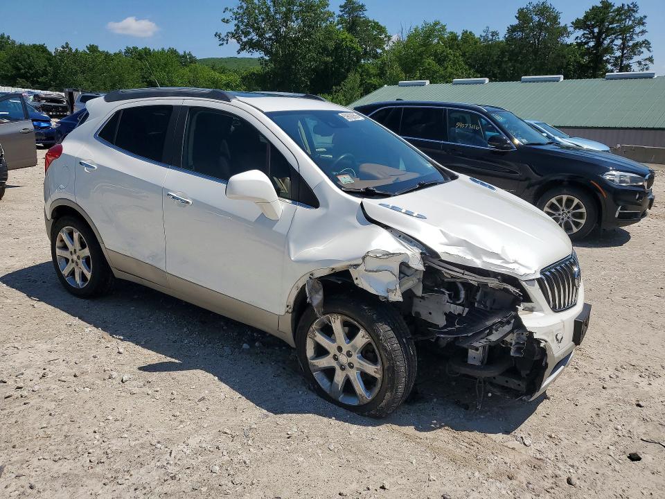 2013 Buick Encore VIN KL4CJHSB4DB106494 COPART salvage auction — FRONT END, MA - CERT OF TITLE-RECONSTRCTD COLL, sold $200 on 2026-07-29 (photo 4)