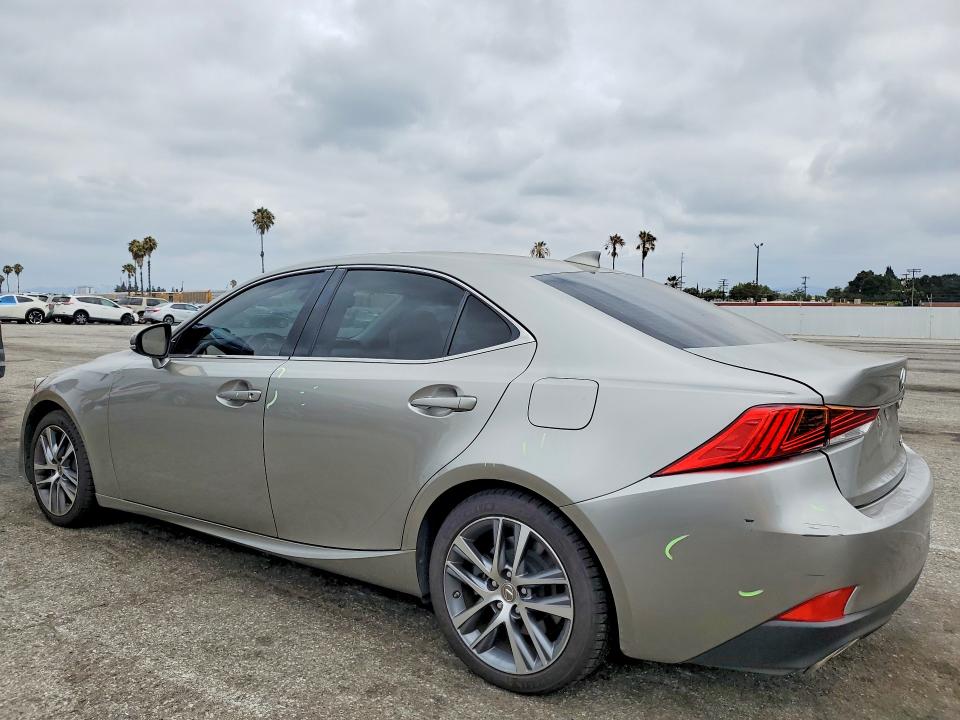 2020 Lexus Is 300 VIN JTHAA1D27L5108785 COPART salvage auction — FRONT END, Ca - Salvage Certificate, sold $11,700 on 2026-07-31 (photo 2)