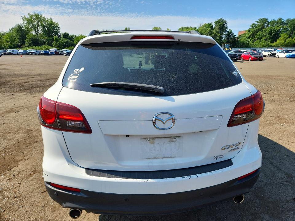 2014 Mazda Cx-9 VIN JM3TB3CV7E0443079 COPART salvage auction — FRONT END, Ct - Cert Of Title-Salvage, sold $475 on 2026-07-31 (photo 6)