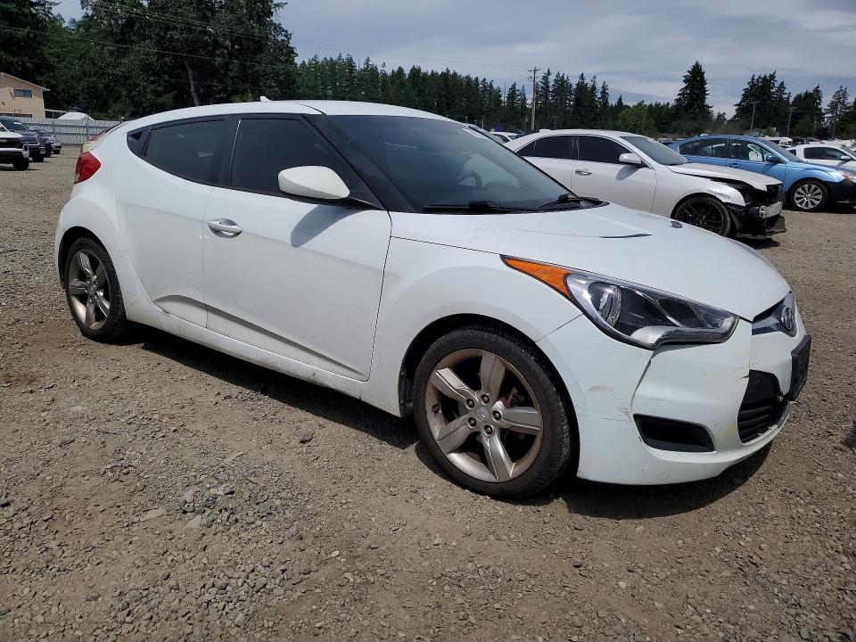 2015 Hyundai Veloster VIN KMHTC6AD2FU236476 COPART salvage auction — REAR END, Wa - Bill Of Sale, sold $725 on 2026-07-24 (photo 4)