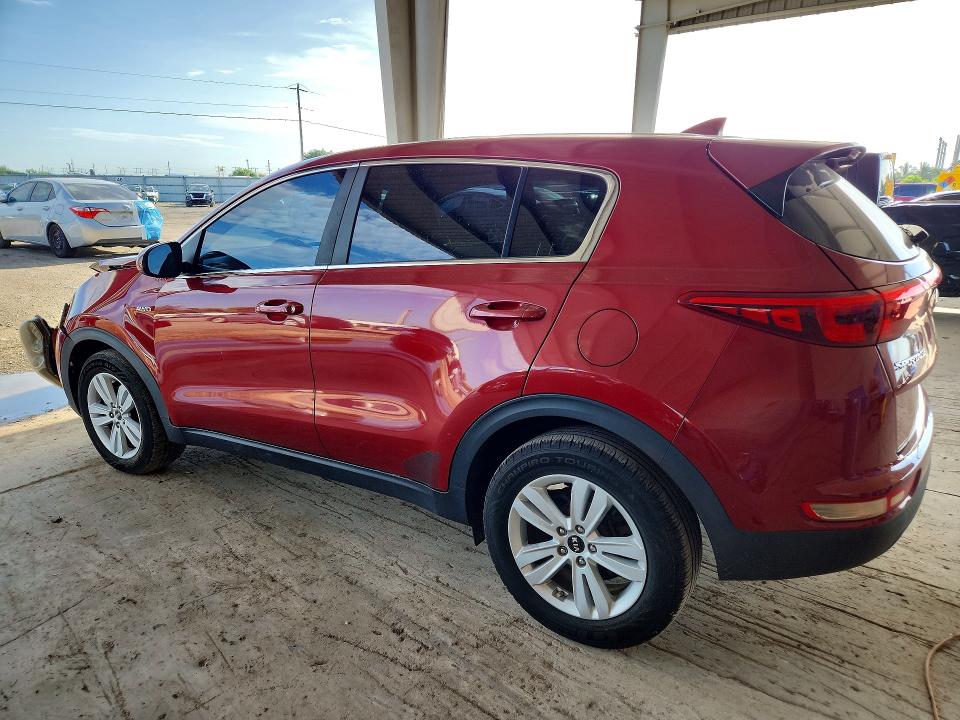 2018 Kia Sportage VIN KNDPMCAC2J7361574 COPART salvage auction — FRONT END, FL - CERT OF TITLE SLVG REBUILDABLE, sold $2,650 on 2026-07-22 (photo 2)