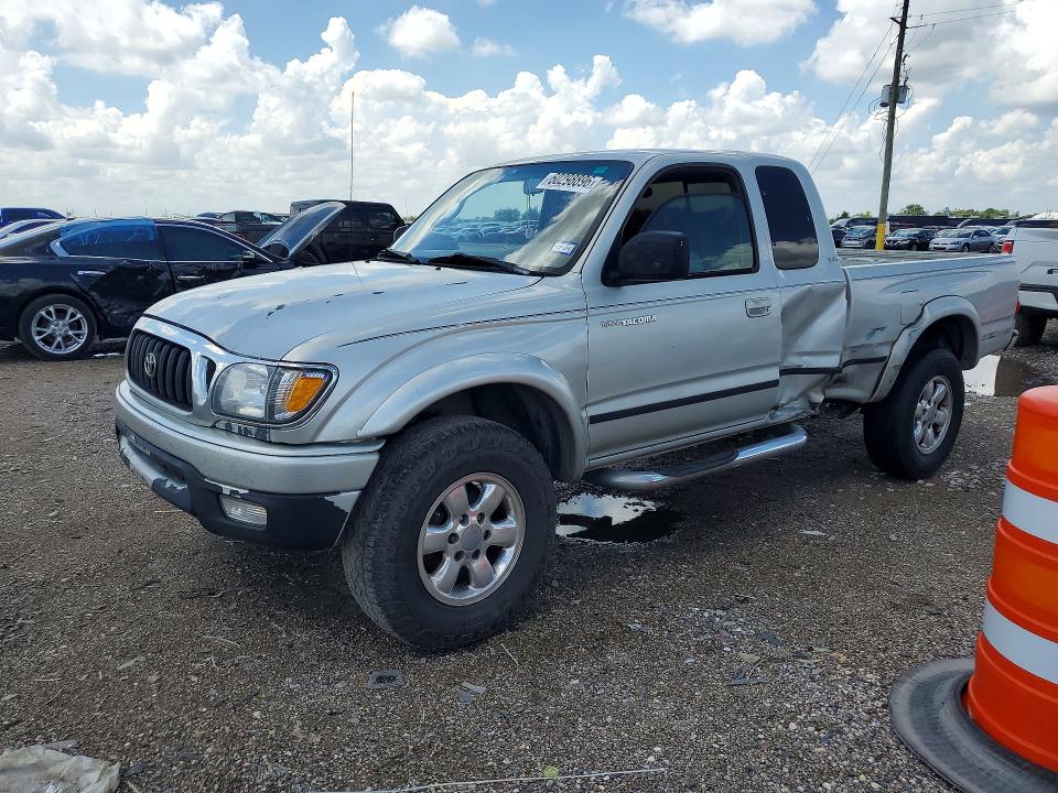 2002 Toyota Tacoma VIN 5TESN92N42Z005292 COPART salvage auction — SIDE, TX - SALVAGE VEHICLE TITLE, sold $275 on 2026-07-27 (photo 1)