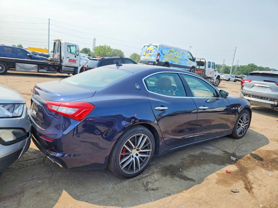 2018 Maserati Ghibli VIN ZAM57YTAXJ1286239 COPART salvage auction — REAR END, MI - DEALER ONLY CLEAN TITLE, sold $1,750 on 2026-07-31 (photo 3)