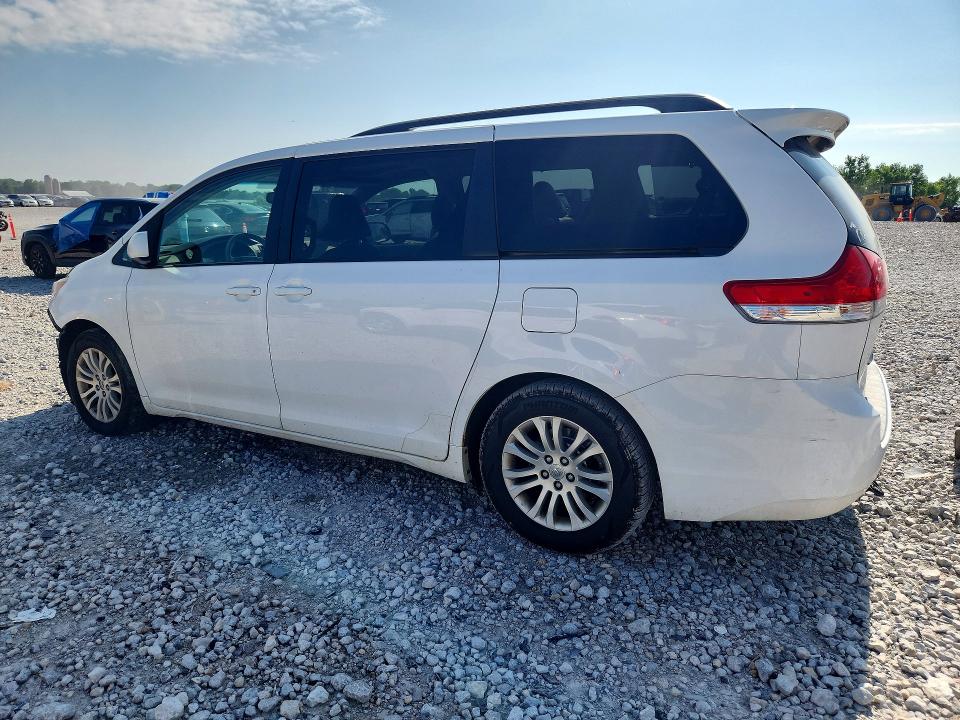 2014 Toyota Sienna VIN 5TDYK3DC6ES421325 COPART salvage auction — FRONT END, MI - CERTIFICATE OF TITLE, sold $200 on 2026-07-23 (photo 2)