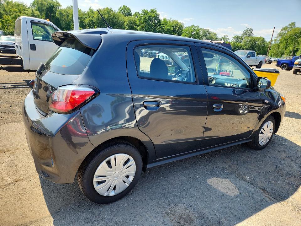2024 Mitsubishi Mirage VIN ML32AUHJ0RH022950 COPART salvage auction — MINOR DENT/SCRATCHES, Ny - Certificate Of Title (P), sold $5,900 on 2026-07-29 (photo 3)