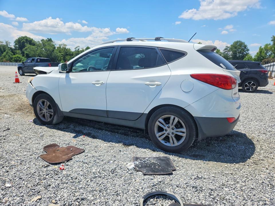 2013 Hyundai Tucson VIN KM8JU3AC1DU707153 COPART salvage auction — FRONT END, Sc - Cert Of Title-Salvage, sold $900 on 2026-07-27 (photo 2)