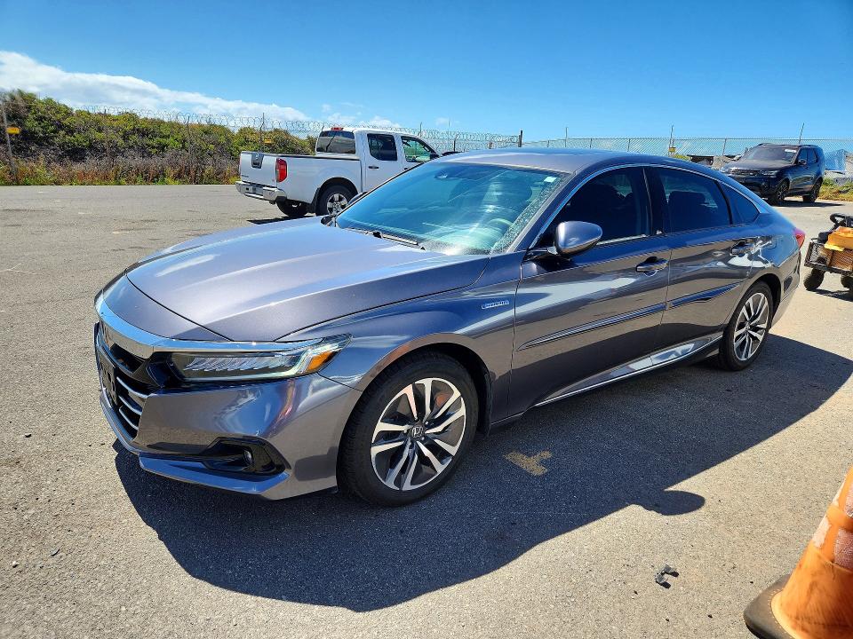 2021 Honda Accord VIN 1HGCV3F4XMA004004 — COPART salvage auction photo