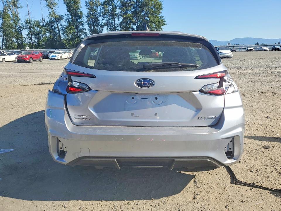 2025 Subaru Impreza VIN JF1GUABC9S8262688 COPART salvage auction — REAR END, Wa - Bill Of Sale, sold $6,700 on 2026-07-20 (photo 6)