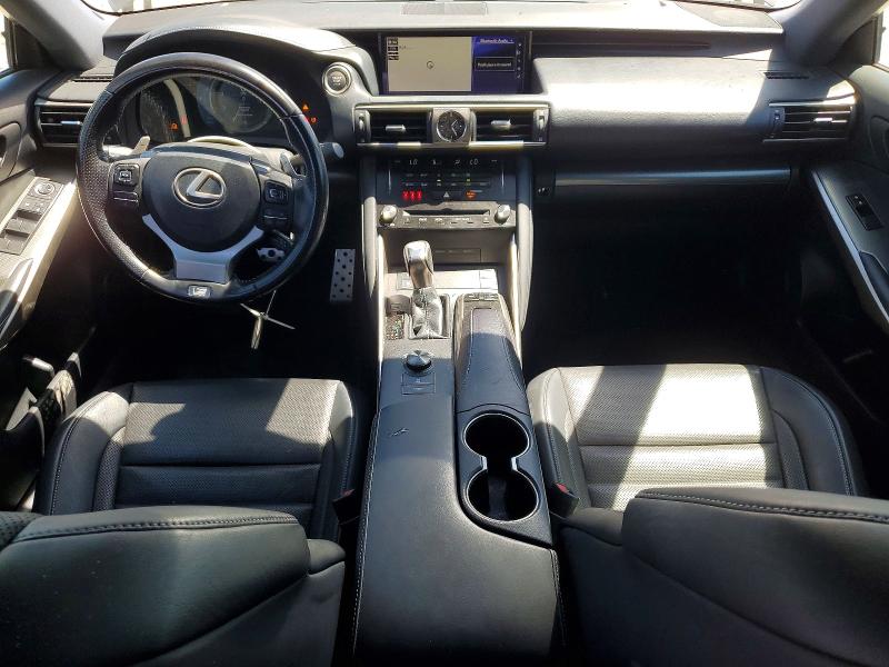 2017 Lexus Is VIN JTHBA1D28H5039214 COPART salvage auction — REAR END, Ca - Salvage Certificate, sold $4,350 on 2026-07-14 (photo 8)