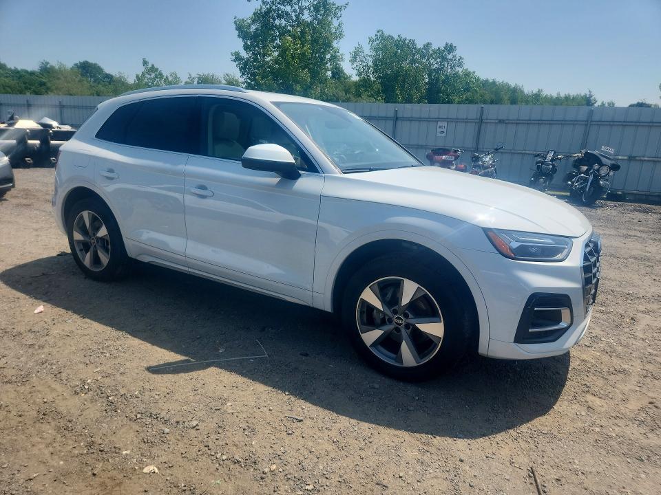 2023 Audi Q5 VIN WA1ABAFY9P2081039 COPART salvage auction — WATER/FLOOD, Ma - Cert Of Title-Salvage, sold $12,700 on 2026-07-22 (photo 4)