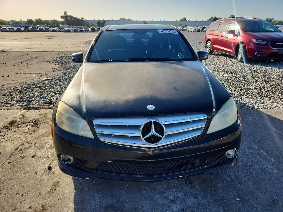 2010 Mercedes-benz C class VIN WDDGF8BB7AF424452 COPART salvage auction — WATER/FLOOD, FL - CERT OF TITLE-SLVG REBLD FLOOD, sold $425 on 2026-08-10 (photo 5)