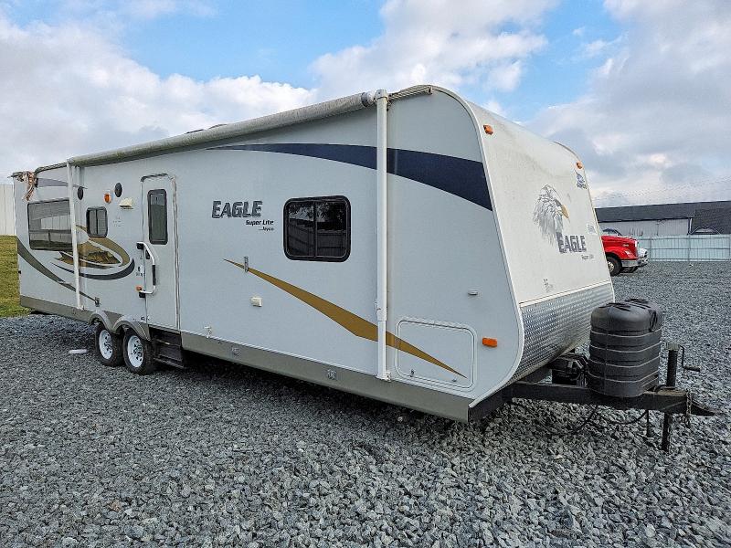 2010 Jayco Eagle VIN 1UJBJ0BR7A1DG0183 COPART salvage auction — ROOF, IN - CERT OF TITLE-SALVAGE TITLE, sold $125 on 2026-10-01 (photo 1)
