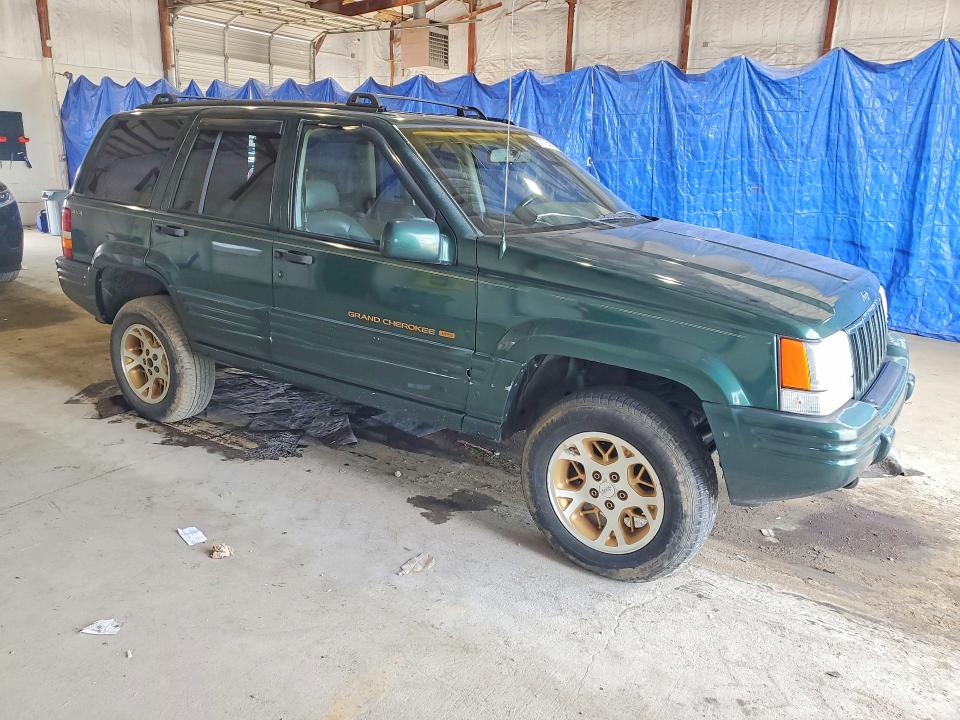 1996 Jeep Grand cherokee VIN 1J4GZ78Y3TC366605 COPART salvage auction — NORMAL WEAR, Ky - Certificate Of Title, sold $700 on 2026-07-27 (photo 4)