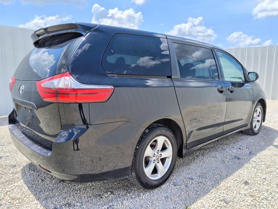 2020 Toyota Sienna VIN 5TDZZ3DC5LS086426 COPART salvage auction — MINOR DENT/SCRATCHES, Fl - Certificate Of Title, sold $4,700 on 2026-07-23 (photo 3)