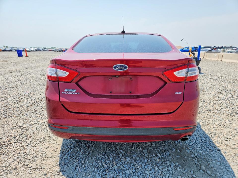 2015 Ford Fusion VIN 1FA6P0H72F5101114 COPART salvage auction — FRONT END, Co - Salvage Title, sold $1,300 on 2026-07-28 (photo 6)