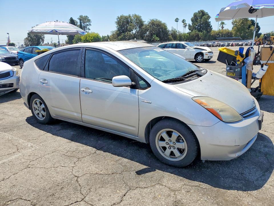 2007 Toyota Prius VIN JTDKB20U777596341 COPART salvage auction — VANDALISM, Ca - Salvage Certificate, sold $60 on 2026-07-24 (photo 4)