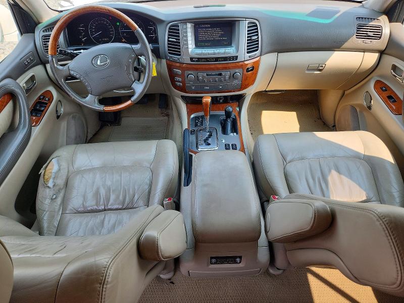 2005 Lexus Lx 470 VIN JTJHT00W153551782 COPART salvage auction — MINOR DENT/SCRATCHES, MT - CERTIFICATE OF TITLE, sold $5,300 on 2026-07-20 (photo 8)