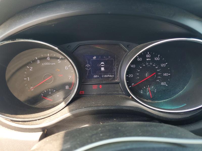 2017 Kia SEDONA VIN KNDMB5C13H6238396 COPART salvage auction — NORMAL WEAR, IL - CERTIFICATE OF TITLE, sold $1,100 on 2026-07-28 (photo 9)