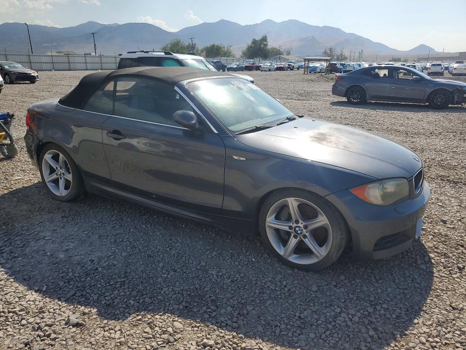 2008 BMW 1 series VIN WBAUN93588VF55615 COPART salvage auction — REAR END, UT - CERTIFICATE OF TITLE, sold $400 on 2026-08-04 (photo 4)
