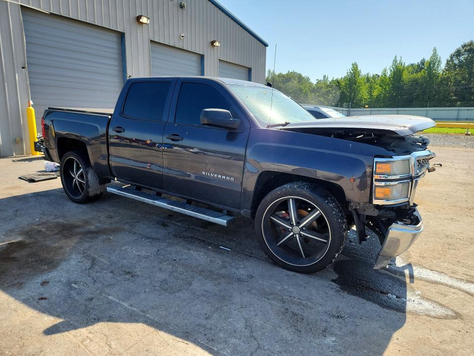 2014 Chevrolet Silverado VIN 3GCPCREH4EG268125 COPART salvage auction — FRONT END, Tn - Salvage Certificate, sold $1,900 on 2026-07-09 (photo 4)