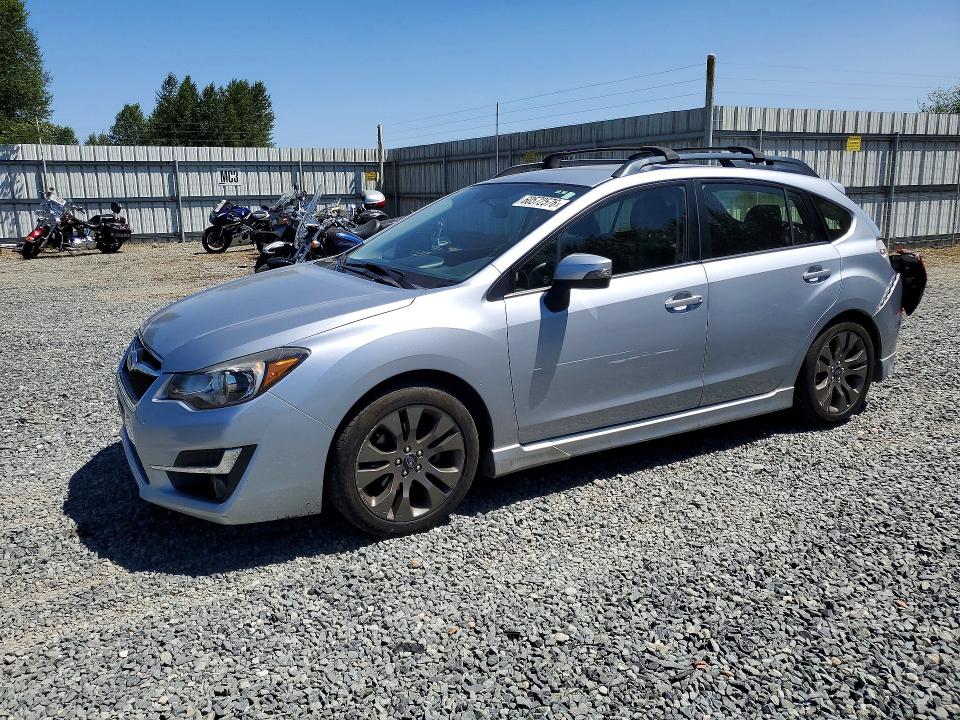 2015 Subaru Impreza VIN JF1GPAT67F8304510 COPART salvage auction — REAR END, Wa - Bill Of Sale, sold $800 on 2026-07-27 (photo 1)