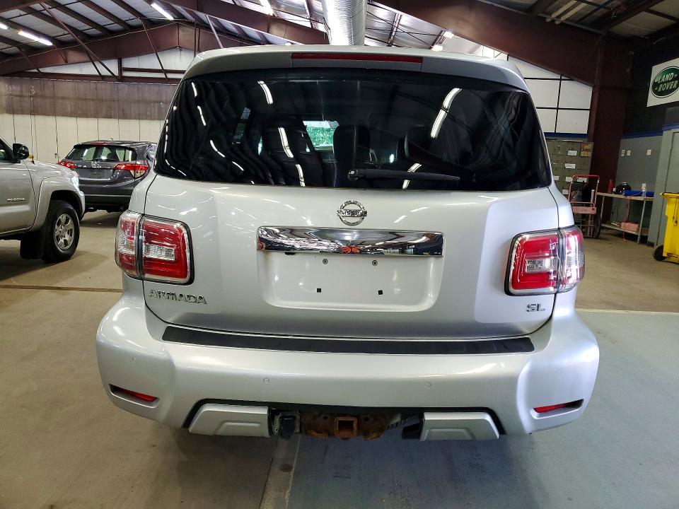 2018 Nissan Armada VIN JN8AY2NC9J9556885 COPART salvage auction — MINOR DENT/SCRATCHES, ME - CERTIFICATE OF TITLE (P), sold $8,500 on 2026-07-09 (photo 6)