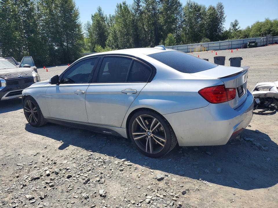 2015 BMW 3er VIN WBA3A9C5XFK472688 COPART salvage auction — FRONT END, Wa - Bill Of Sale, sold $2,100 on 2026-07-13 (photo 2)