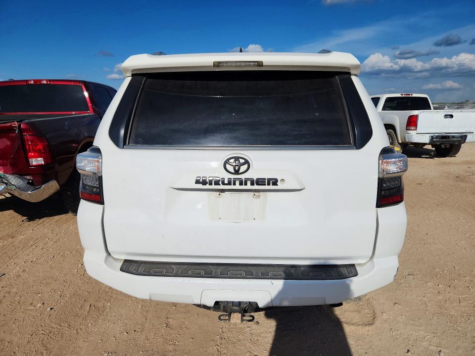 2016 Toyota 4runner VIN JTEZU5JR9G5111371 COPART salvage auction — SIDE, TX - SALVAGE VEHICLE TITLE (P), sold $7,500 on 2026-07-16 (photo 6)
