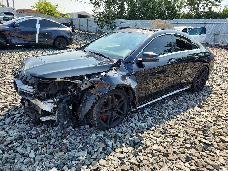 2014 Mercedes-benz Cla-klasse amg VIN WDDSJ5CB1EN082854 COPART salvage auction — FRONT END, Ny - Mv-907A Salvage Certificate, sold $1,500 on 2026-08-06 (photo 1)