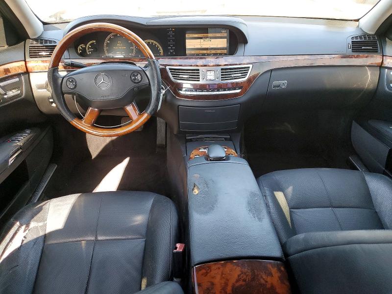 2008 Mercedes-benz S class VIN WDDNG71X68A234659 COPART salvage auction — FRONT END, CA - SALVAGE CERTIFICATE, sold $850 on 2026-07-31 (photo 8)
