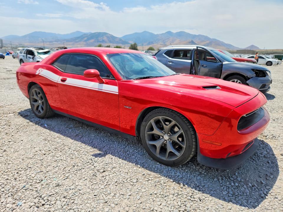 2015 Dodge Challenger VIN 2C3CDZAT3FH822301 COPART salvage auction — FRONT END, Ut - Salvage Certificate, sold $4,800 on 2026-08-21 (photo 4)