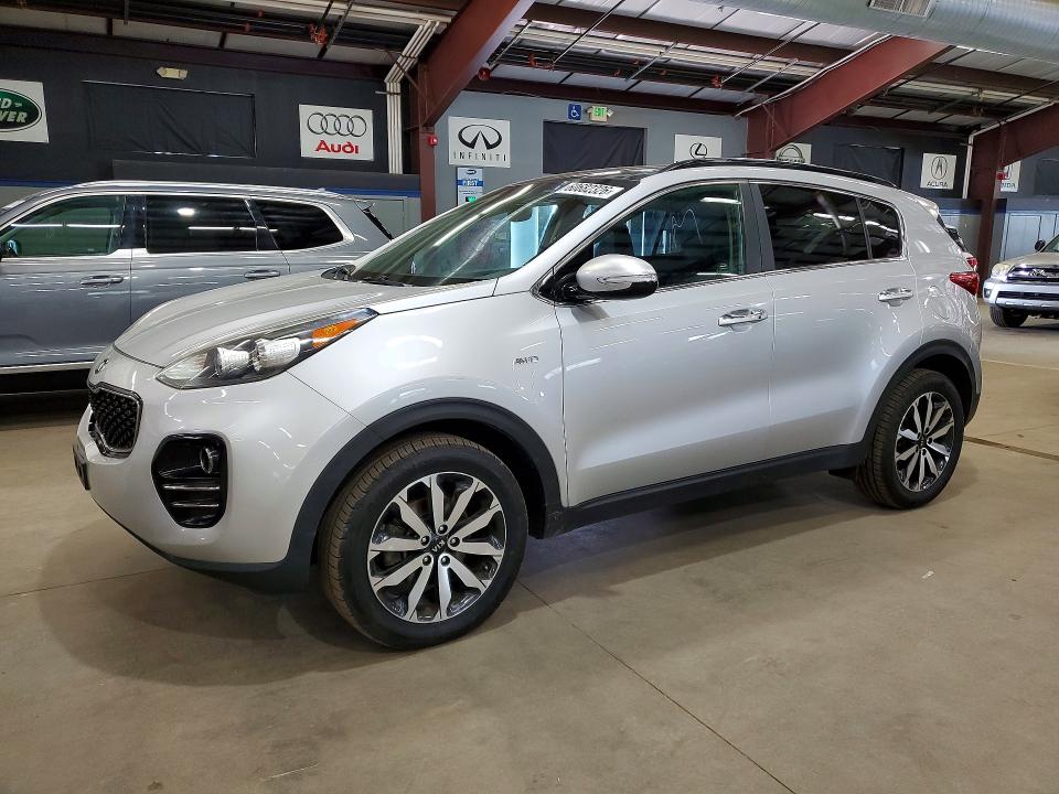2019 Kia Sportage VIN KNDPNCAC6K7533524 COPART salvage auction — SIDE, Ma - Certificate Of Title (P), sold $3,900 on 2026-07-18 (photo 1)