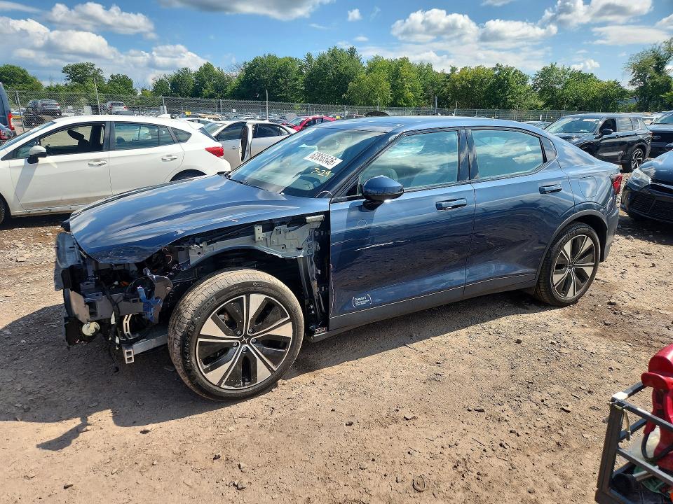 2023 Polestar 2 VIN YSMED3KA1PL150116 COPART salvage auction — FRONT END, Pa - Certificate Of Salvage, sold $15 on 2026-08-10 (photo 1)