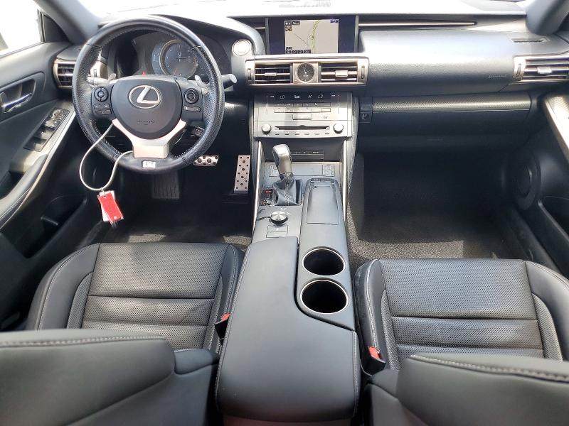 2016 Lexus Is VIN JTHBE1D23G5025353 COPART salvage auction — REAR END, Fl - Cert Of Title Slvg Rebuildable, sold $12,200 on 2026-07-14 (photo 8)