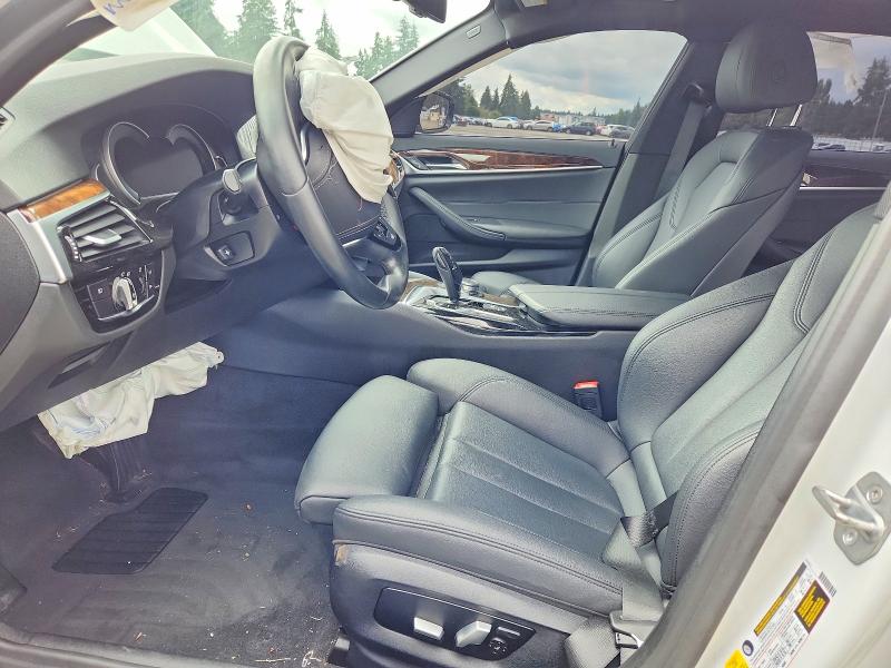 2018 BMW 5er VIN WBAJB1C53JB085446 COPART salvage auction — FRONT END, Wa - Bill Of Sale, sold $4,600 on 2026-08-04 (photo 7)
