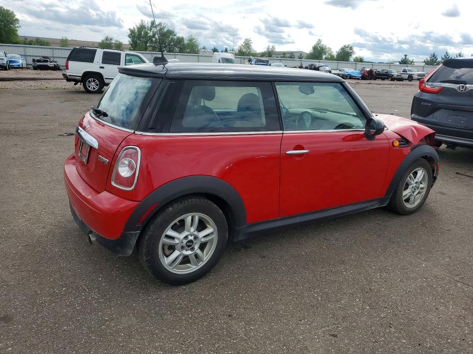 2013 Mini Cooper VIN WMWSU3C56DT545739 COPART salvage auction — FRONT END, Mn - Cert Of Title-Prior Salvage, sold $300 on 2026-07-16 (photo 3)
