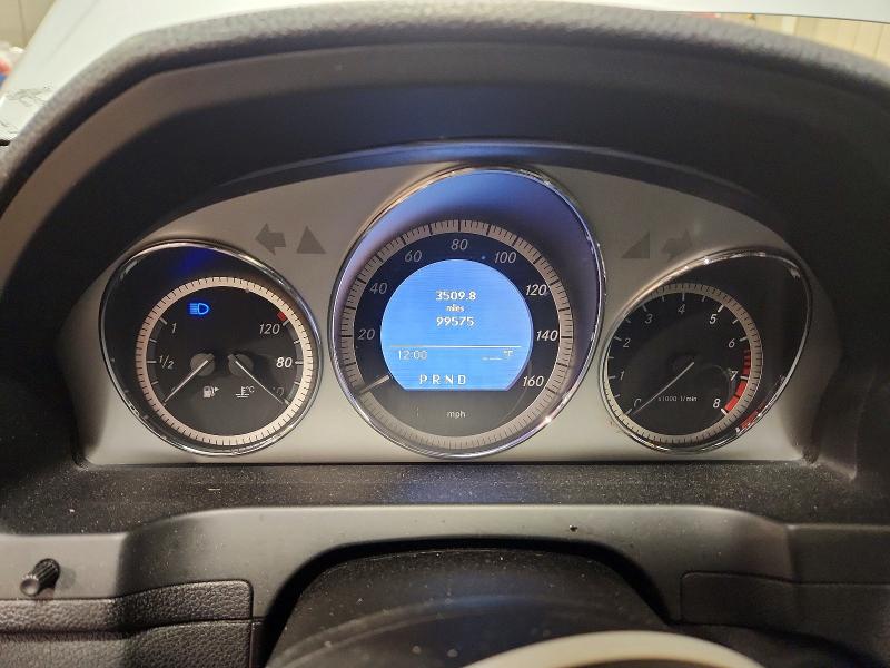 2009 Mercedes-benz C-klasse VIN WDDGF81X39R049280 COPART salvage auction — WATER/FLOOD, PA - CERT OF SALVAGE-W=FLOOD VEH, sold $550 on 2026-07-24 (photo 9)
