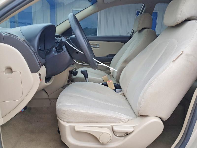 2007 Hyundai Elantra VIN KMHDU46D47U223745 COPART salvage auction — FRONT END, FL - CERT OF TITLE SLVG REBUILDABLE, sold $450 on 2026-07-22 (photo 7)