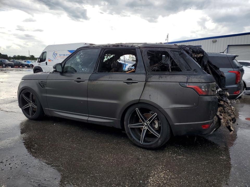 2018 Land rover Range rover sport VIN SALWR2RKXJA697004 COPART salvage auction — INTERIOR BURN, Fl - Cert Of Title Slvg Rebuildable, sold $5,600 on 2026-07-10 (photo 2)