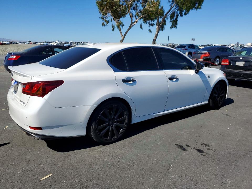 2014 Lexus Gs VIN JTHBE1BL3E5031954 COPART salvage auction — VANDALISM, Ca - Salvage Certificate, sold $3,450 on 2026-07-15 (photo 3)