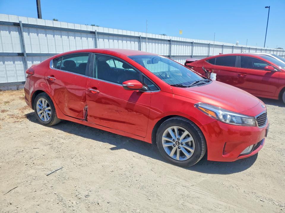 2017 Kia Forte VIN 3KPFL4A7XHE010459 COPART salvage auction — SIDE, Ca - Salvage Certificate, sold $2,450 on 2026-07-23 (photo 4)
